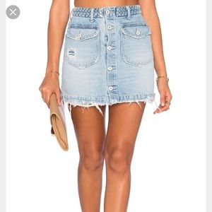 Tularosa denim skirt